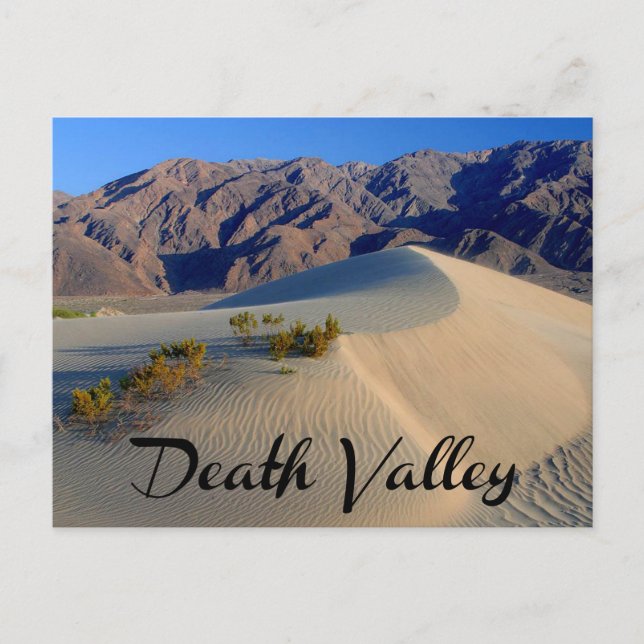 Death Valley National Park, California Postcard Vykort (Framsida)