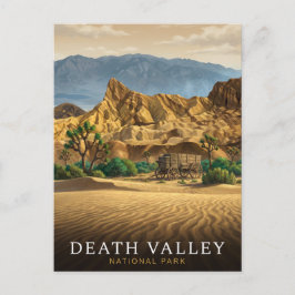 Death Valley National Park California Resa Vykort