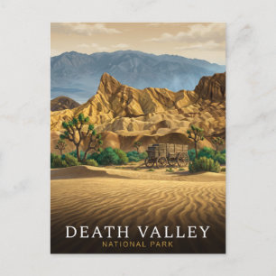 Death Valley National Park California Resa Vykort