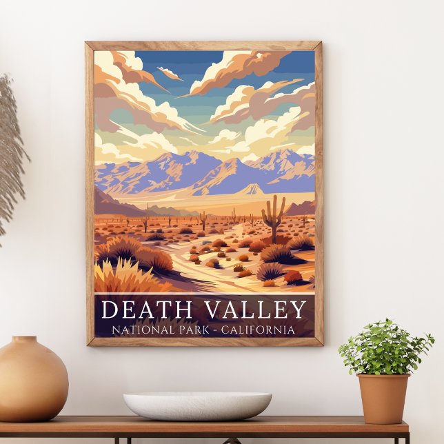 Death Valley National Park Desert Landscape Poster (Skapare uppladdad)