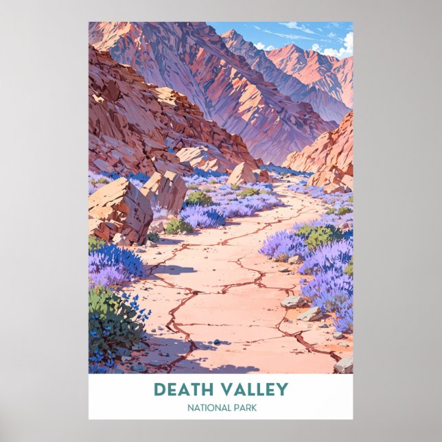 Death Valley National Park - Kalifornien Poster (Framsidan)