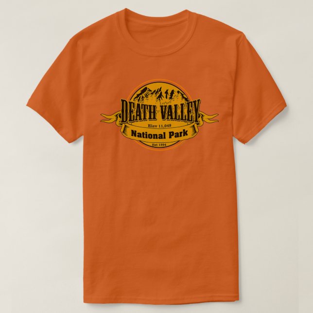 Death Valley National Park Kalifornien T Shirt (Design framsida)