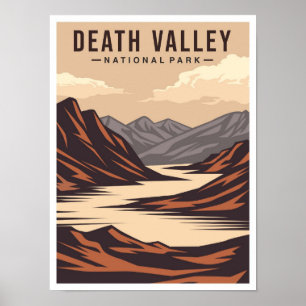 Death Valley National Park Kalifornien USA Resa Poster