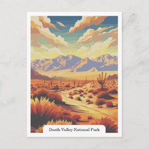 Death Valley National Park, Kalifornien USA Vykort