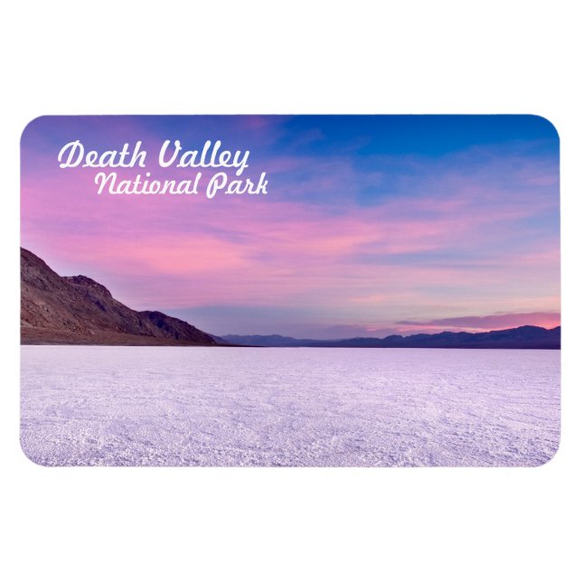 Death Valley National Park Salt Flat Magnet (Horisontell)