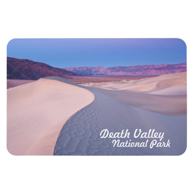 Death Valley National Park Sand Dunes Magnet (Horisontell)
