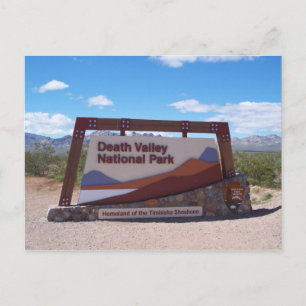 Death Valley National Park vykort