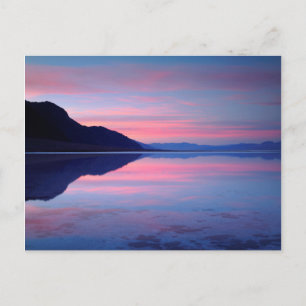 Death Valley nationalpark. Badwater i gryningen Vykort