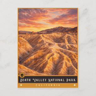 Death Valley nationalpark Gammal vykort