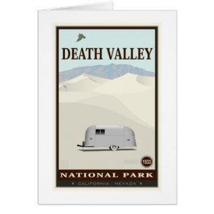 Death Valley nationalpark Hälsningskort