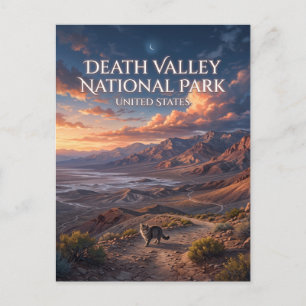 Death Valley nationalpark, Kalifornien/Nevada, USA Vykort