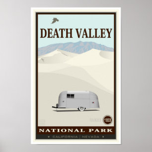 Death Valley nationalpark Poster