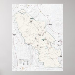 Death Valley nationalpark Poster