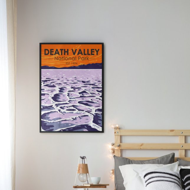 Death Valley Nationalpark Vintage Poster (Skapare uppladdad)