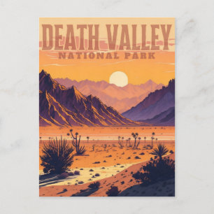 Death Valley nationalpark Vykort