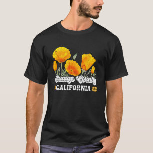 Death Valley ORANGE COUNTY KALIFORNIEN Guldvallmo T Shirt