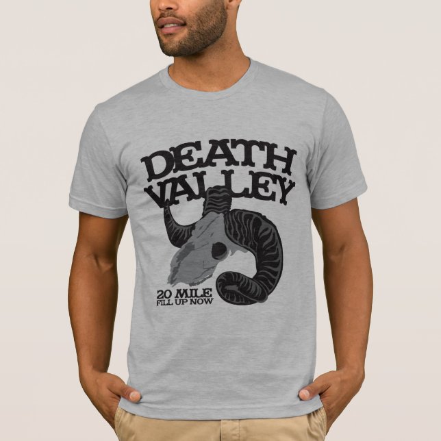 DEATH VALLEY TEE SHIRT (Framsida)
