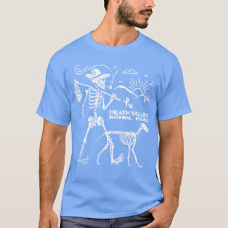 Death Valley Vandring Camping Joshuaree rolig T Shirt