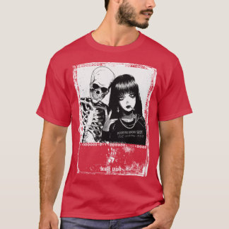 DEATH WISH zombie kyssklubb zombie lowkey design T Shirt