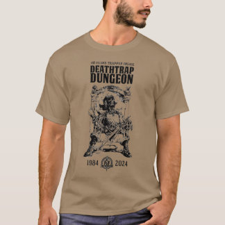 Deathälla Dungeon Skeleton Warrior T-shirt (Mörk)