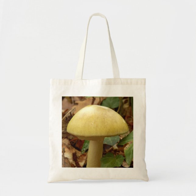 Deathcap Mushroom Tote Bag Tygkasse (Framsidan)