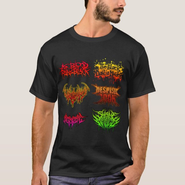 Deathcore-band T Shirt (Framsida)