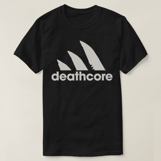 Deathcore Knives T Shirt (Design framsida)