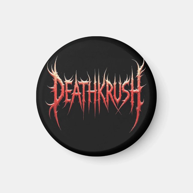 Deathkrush - magnet (Framsidan)