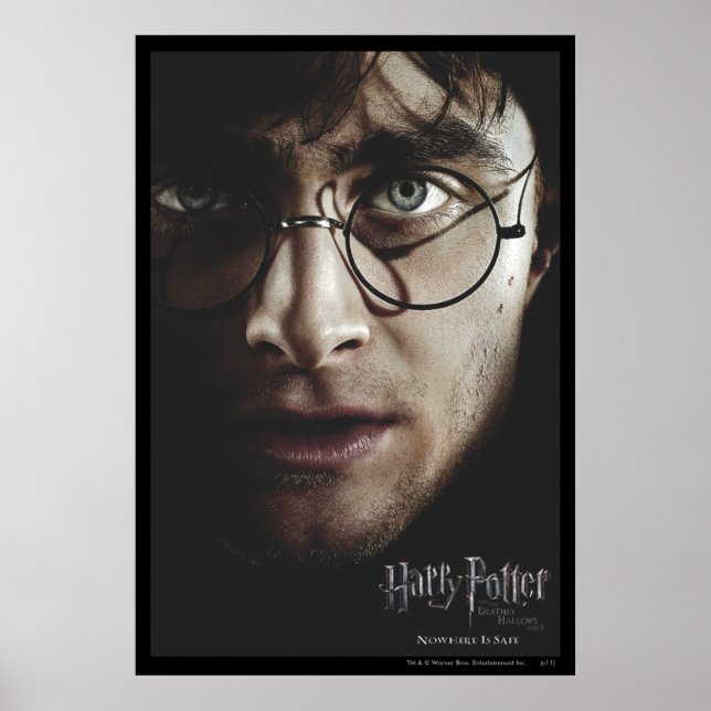 Deathly Hallows - Harry Potter Poster (Framsidan)