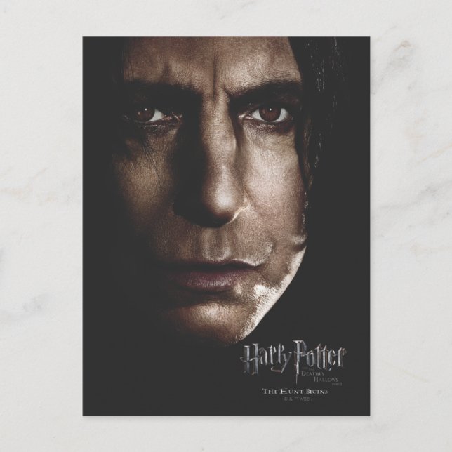 Deathly Hallows - Snape Vykort (Framsida)