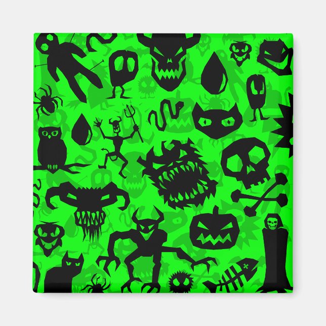 Deathrock Monsters Magnet (Framsidan)