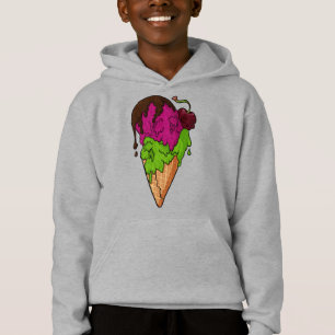 Deaths Sweet Berry Skull Ice Cream T Shirt