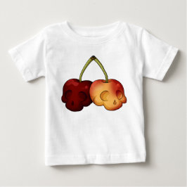 Deaths Sweet Cherry Skull Baby T Shirt
