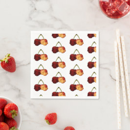 Deaths Sweet Cherry Skull Napkins Pappersservett