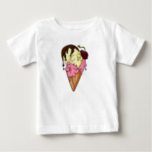 Deaths Sweet Strawberry n'Banana Skull Ice Cream
