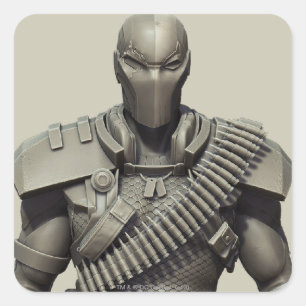Deathstroke Fyrkantigt Klistermärke