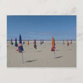 Deauville parasols vykort