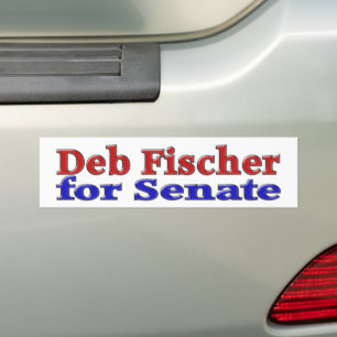 Deb Fischer för senaten Bildekal