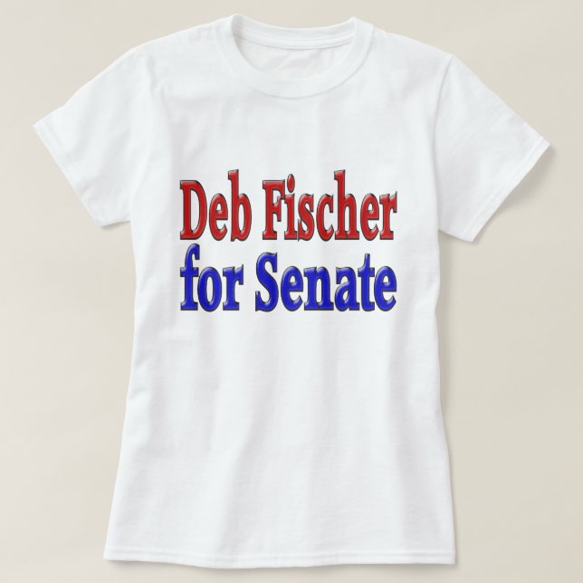 Deb Fischer för senaten T Shirt (Design framsida)