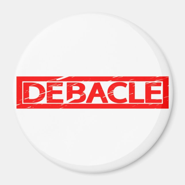 Debacle Frimärke Magnet (Framsidan)