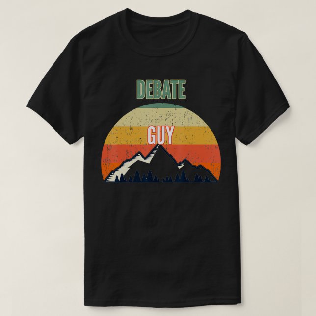 Debatt om Gift för manar, debatt Guy T Shirt (Design framsida)