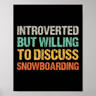 Debatt om "Snowboarding Advent" Poster