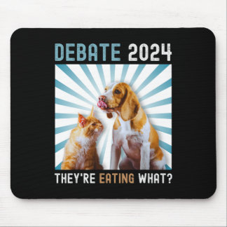 Debatt om valet 2024 Pets Hund Cat De äter nu Musmatta