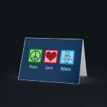 Debattgruppen Peace Kärlek Helgkort<br><div class="desc">En julklapp till alla era tal och debattvänner i coolan. Fredsdebatt i Kärlek för människor som ägnar sin tid åt att debattera politiska frågor och nuvarande händelse.</div>