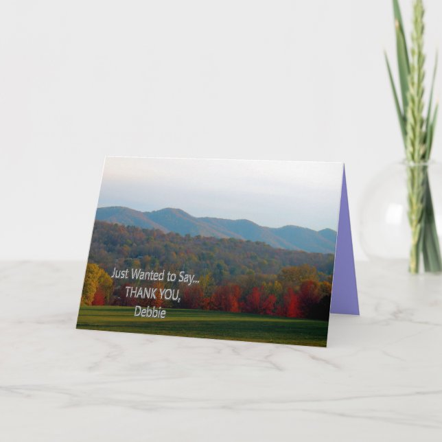 Debbias tack-kort tack kort (Framsida)