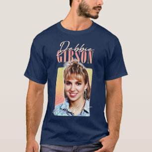 Debbie Gibson 1980-talet Stil Aesthetic Design T Shirt