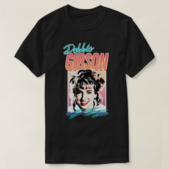 Debbie Gibson 2 80s Styled Aesthetic Design  Class T Shirt (Design framsida)