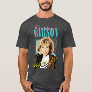 Debbie Gibson 80-talet - stilerad estetisk design T Shirt
