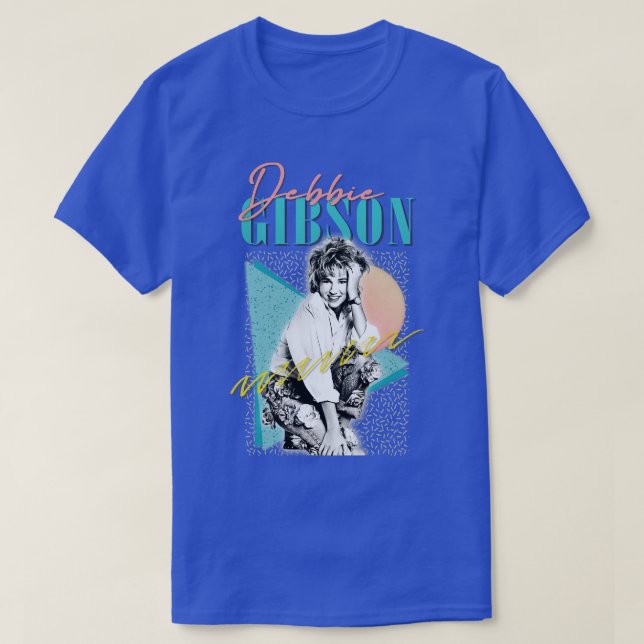 Debbie Gibson 80-talet - stilerad estetisk design  T Shirt (Design framsida)