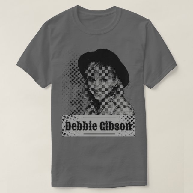 Debbie gibson illustration t shirt (Design framsida)
